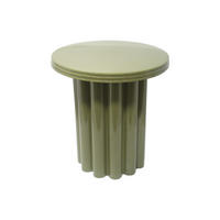 BEISTELLTISCH - 43cm x 43cm - Metall - khaki - BALIA - Grün, Metall (43/43/45cm) - Vente-Unique