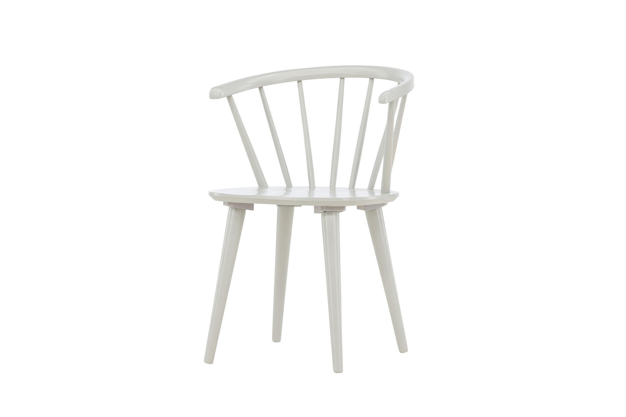 ESSZIMMERSTUHL BOBBY Grau 55x53x76 cm - Grau, Holz (55/76/53cm) - FURNLUX