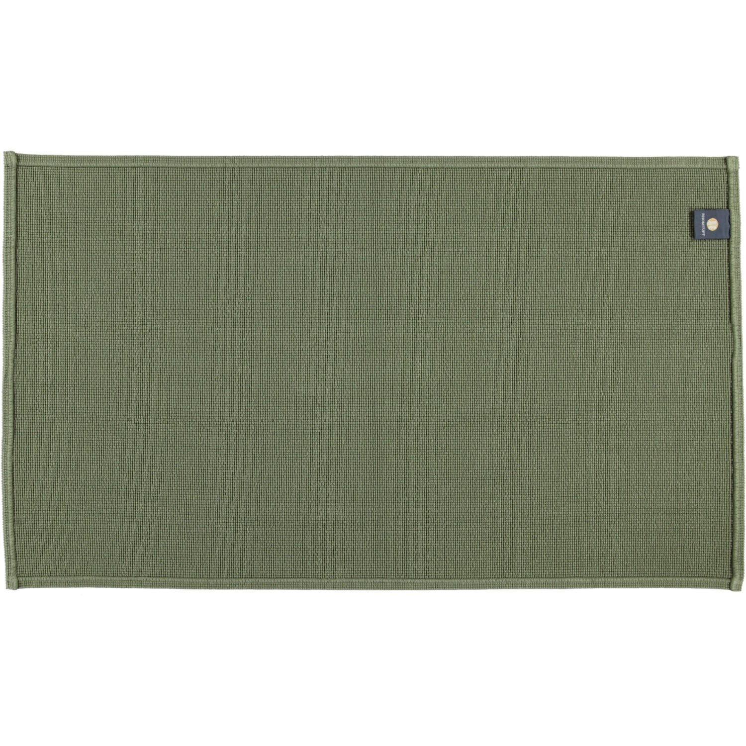BADEMATTEN PLAIN OLIVE - 404 - Olivgrün, Textil (70/120cm) - Rhomtuft