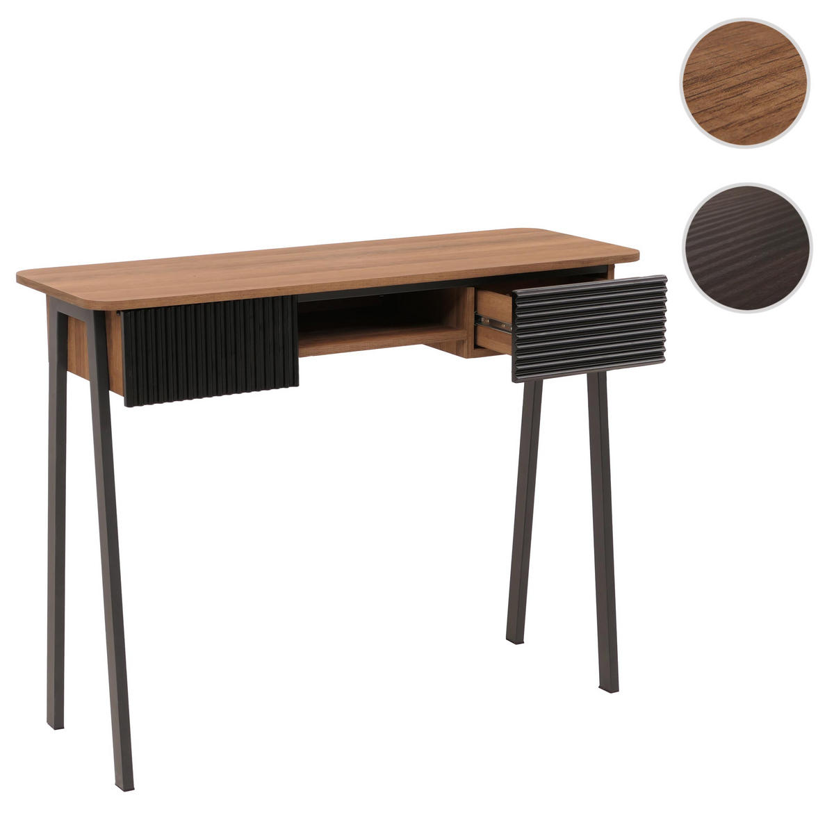 KONSOLENTISCH rechteck Beige - Beige, Metall (40/110/88cm) - MCW