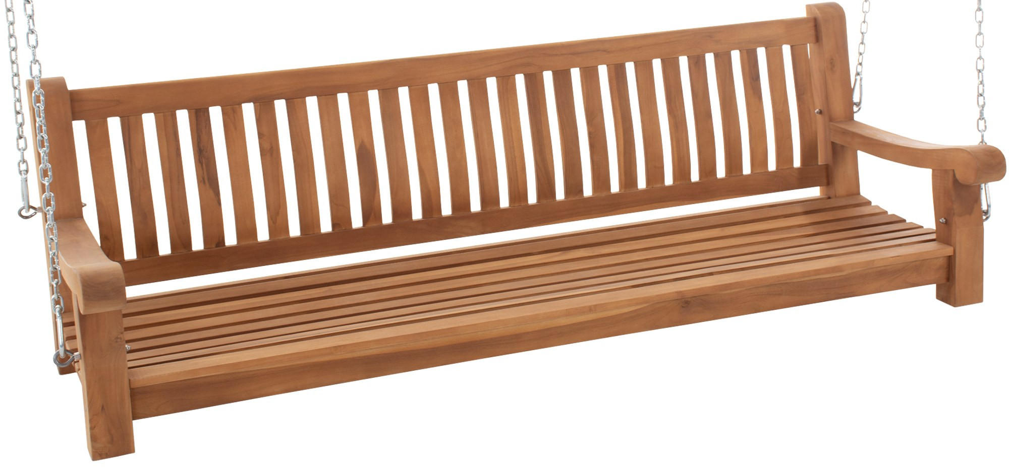 Deluke Schaukelbank Teak 200x62x70 cm