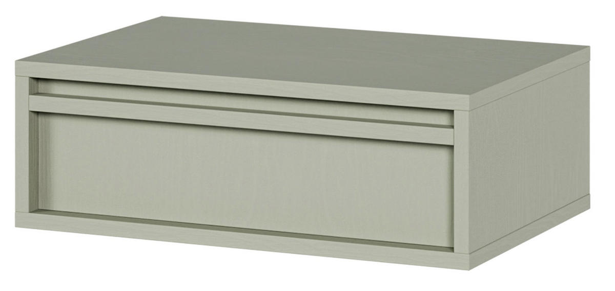 NACHTISCH Evo Salbeigrün, 50 cm - Salbeigrün, Holzwerkstoff (50/17/34cm) - Selsey
