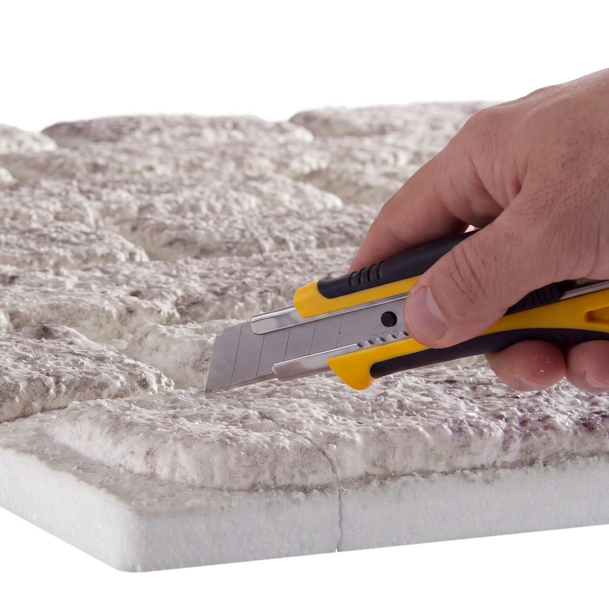 3D-WANDPANEELE , 100 x 50 x 2 cm, 5 m² Abdeckungsfläche, flexibel zuschneidbar, Backstein steingrau - Grau, Kunststoff (50/2/100cm) - tectake