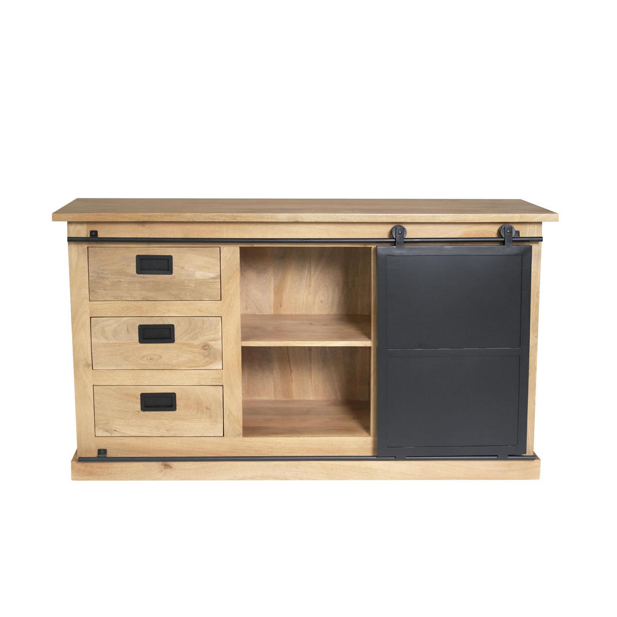 SIDEBOARD Fresno Braun 45/160/90 cm - Braun, Holz (160/90/45cm) - Starfurn