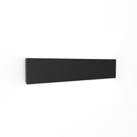 LED-WANDLEUCHTE - Schwarz, Metall (50.4/11/3.6cm) - Lumicom