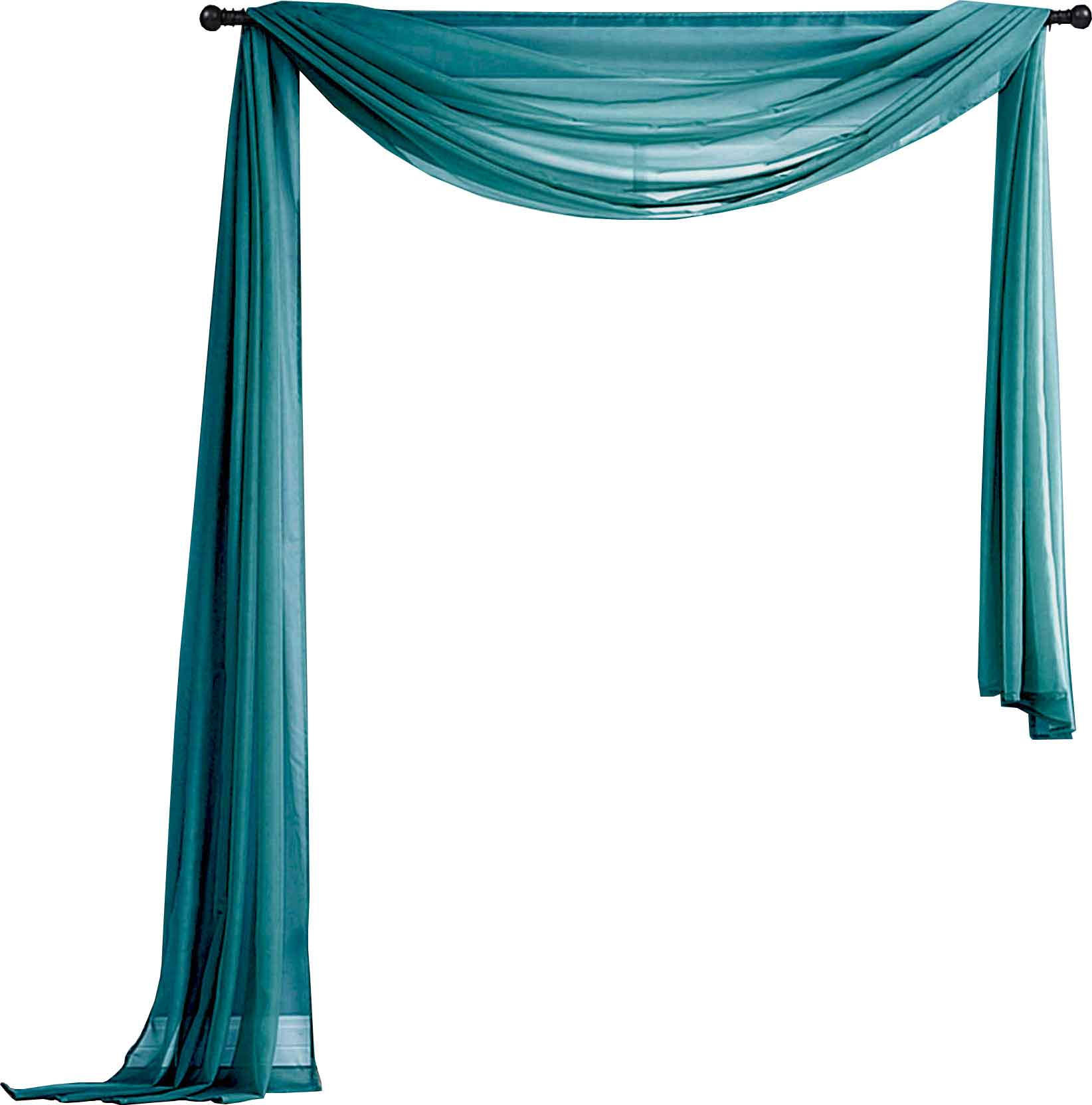 Douceur D'Intérieur Voile-Vorhänge – 140x240 Cm, Graphico Gelb, Bedruckt, Lichtdurchlässig, 1 Paar