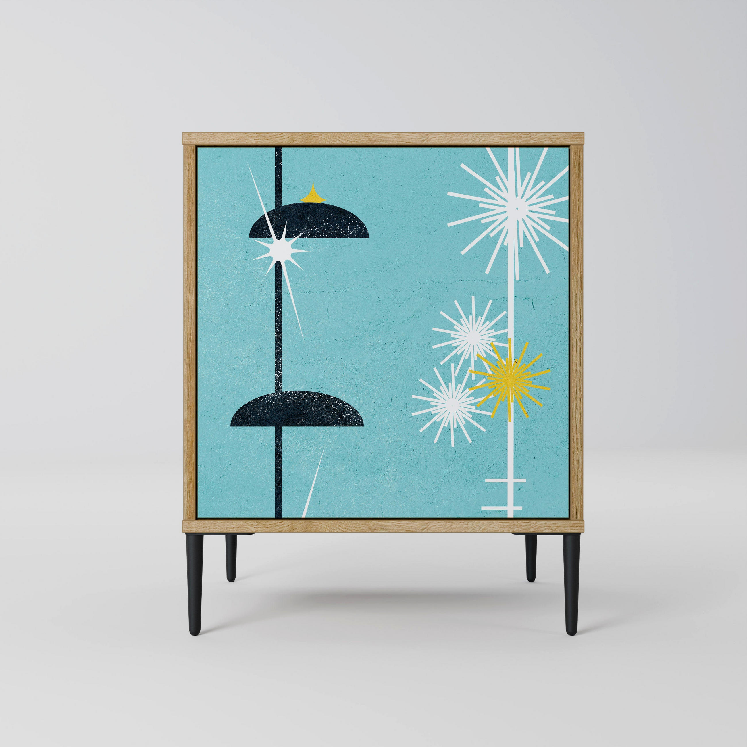 SpaceRebels Sideboard Eiche 57.5x72.5x42 cm