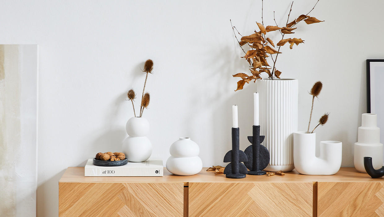 Vasen, Kerzenstaender