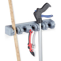 GERÄTEHALTER - Grau, Kunststoff (40/6/11cm) - Relaxdays