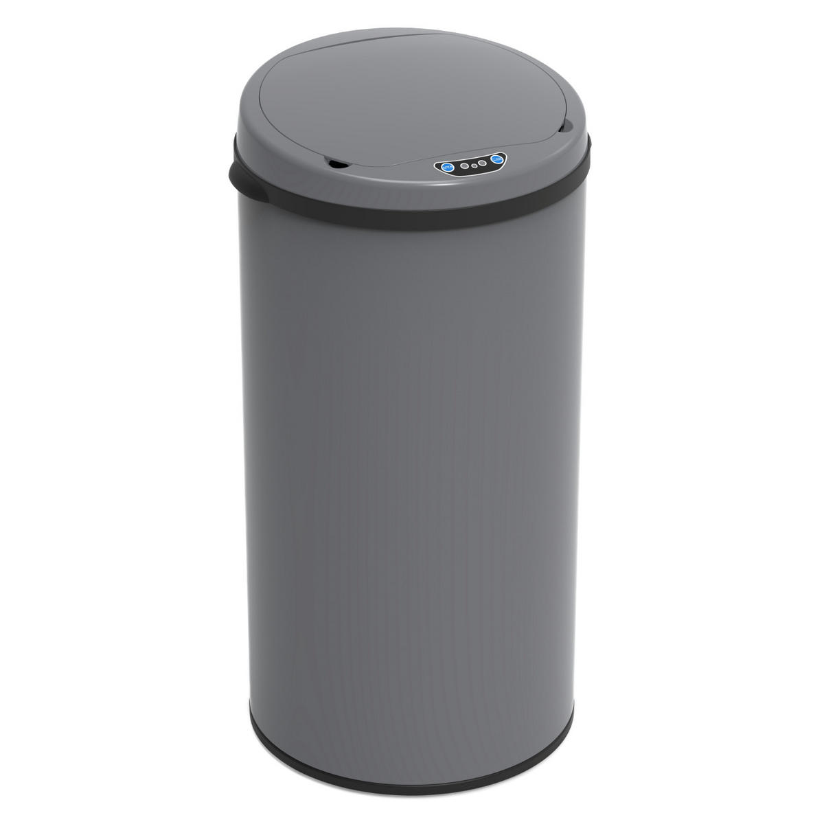 SENSORMÜLLEIMER 42L - Grau, Metall (32/67/32cm) - SVITA