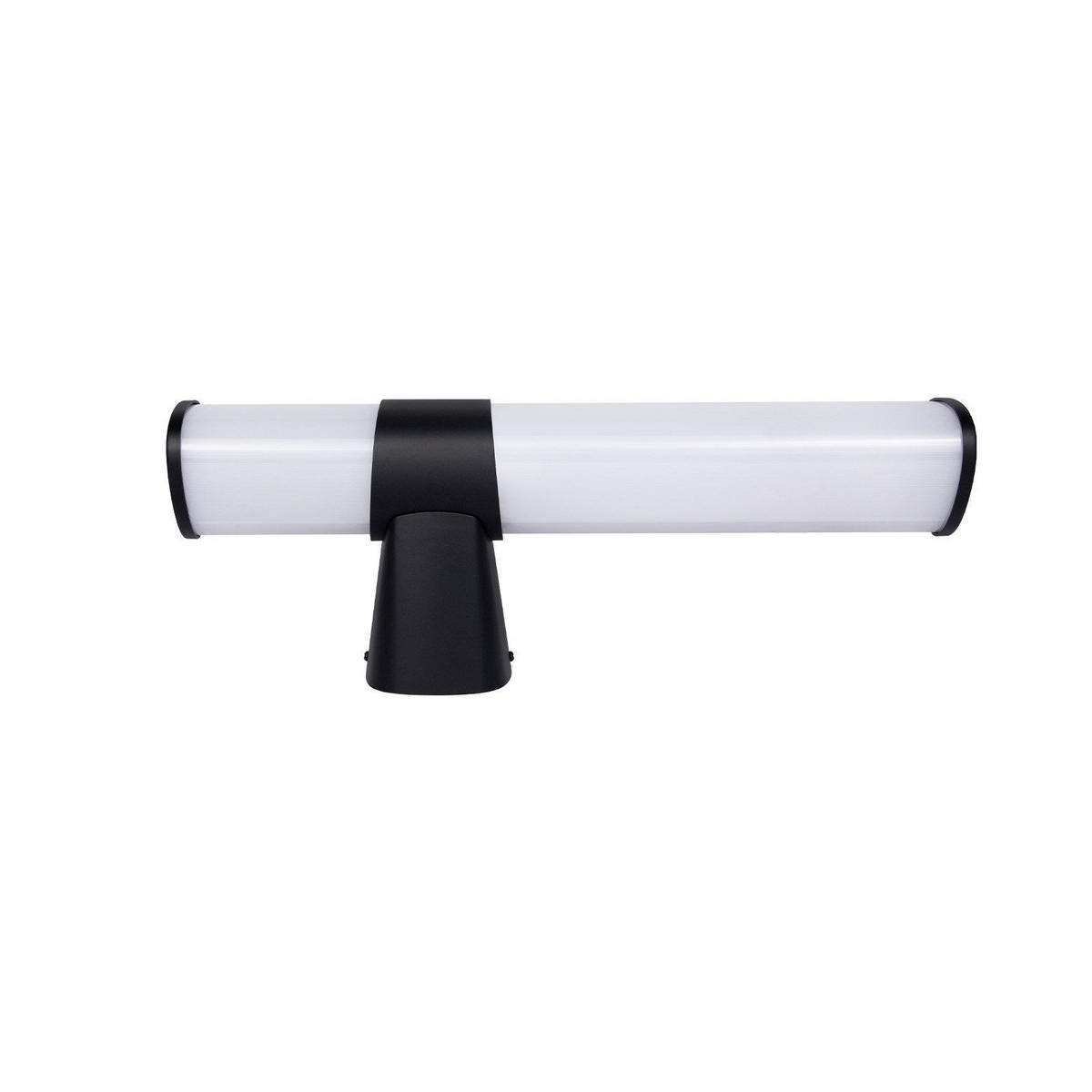SPIEGELLEUCHTE Wiesbaden(1er-set) 30/6.8/12.8 cm - Schwarz, Kunststoff (30/6.8/12.8cm) - Nettlife