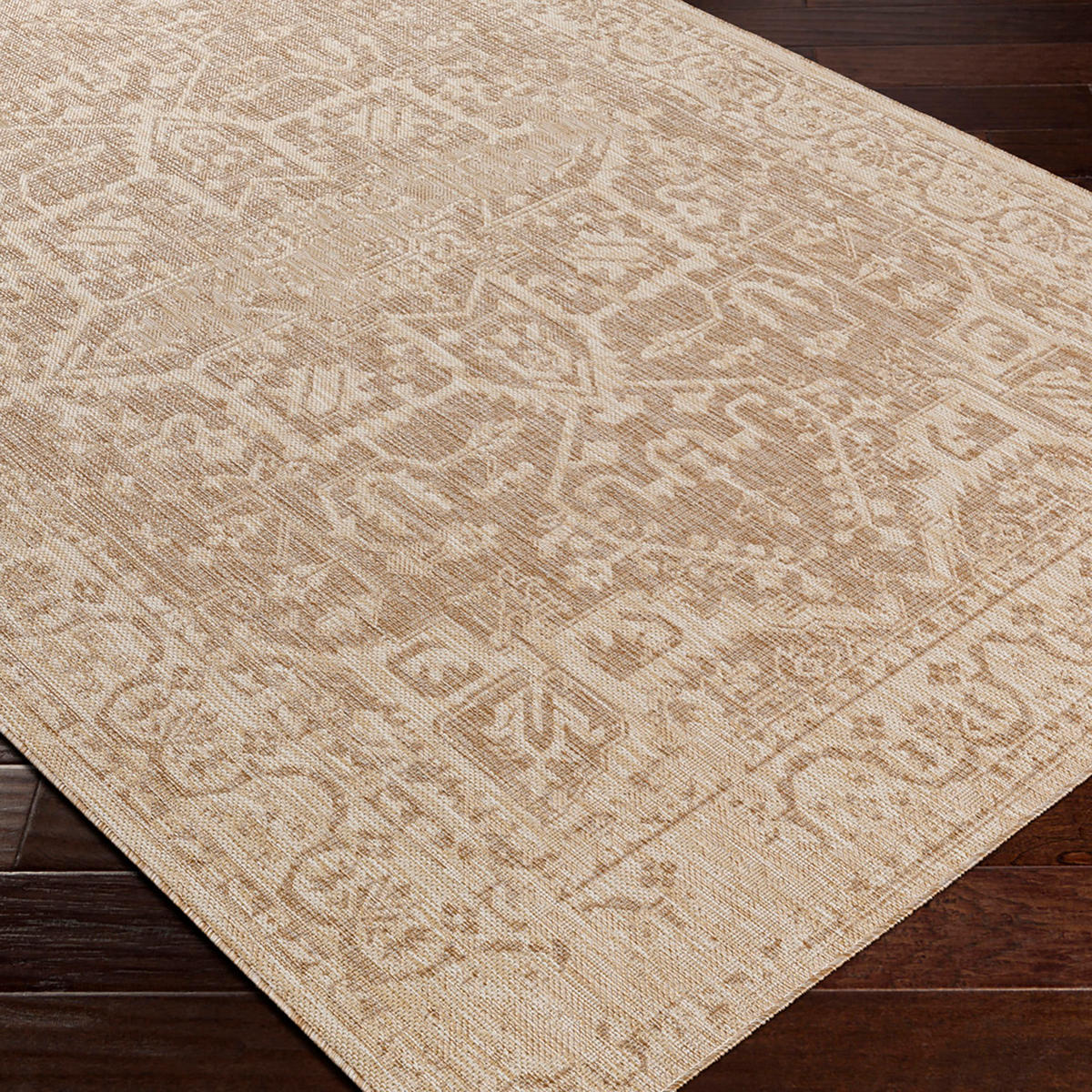 OUTDOORTEPPICH Gena Jute-Optik 160/213 cm Beige - Beige, Textil (160/213cm) - LIVABLISS