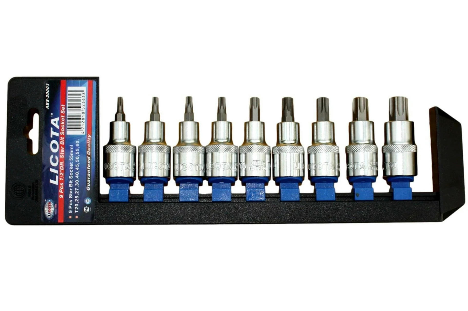 INNENSECHSKANT Nuss Set 9tlg - Silberfarben, Metall (30/15/8cm) - BONI-SHOP