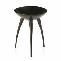 COUCHTISCH Elda Metall 38 cm / 38 cm Metalfarbig - Chromfarben, Metall (38/38/55cm)