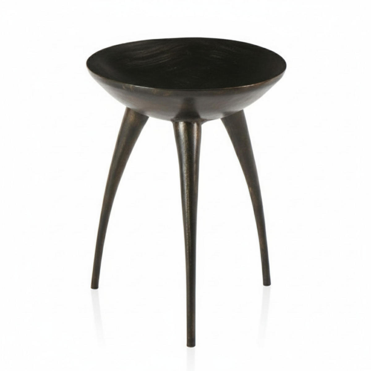 COUCHTISCH Elda Metall 38 cm / 38 cm Metalfarbig - Chromfarben, Metall (38/38/55cm)