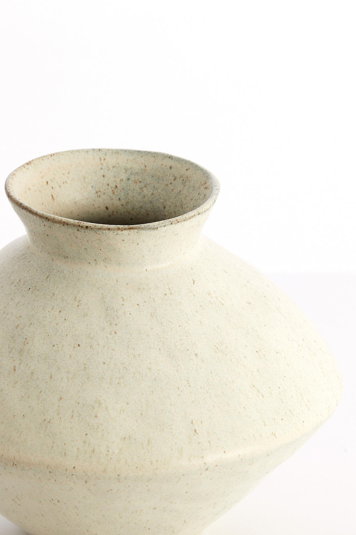 VASE Beato Weiß Ø34/27,5 cm - Weiß, Keramik (27.5cm) - Light & Living