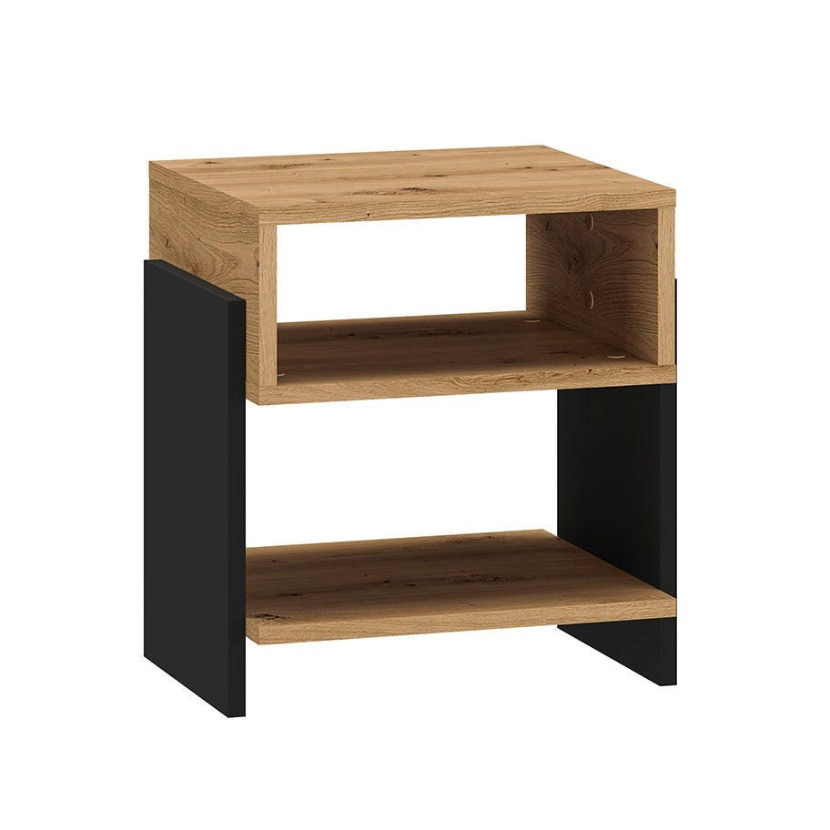 NACHTTISCH Tara Holz - Braun, Holzwerkstoff (42/46/35cm) - Petits-meubles