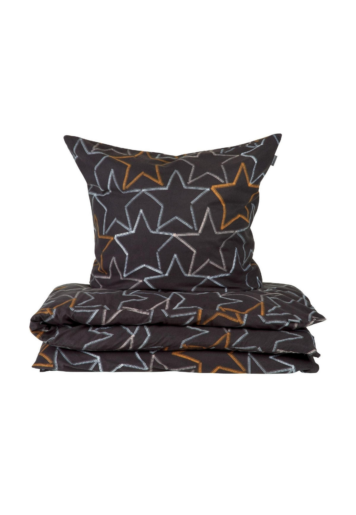 BETTWÄSCHESET Lizzy - Feinbiber - 2-teilig - 135x200 cm - Dunkelgrau - Dunkelgrau, Textil (135/200cm) - SCHIESSER
