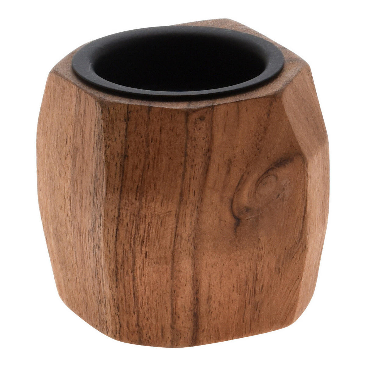 TEELICHTHALTER Akazienholz 6 cm - Braun, Holz (6/6.3cm) - Home Styling Collection
