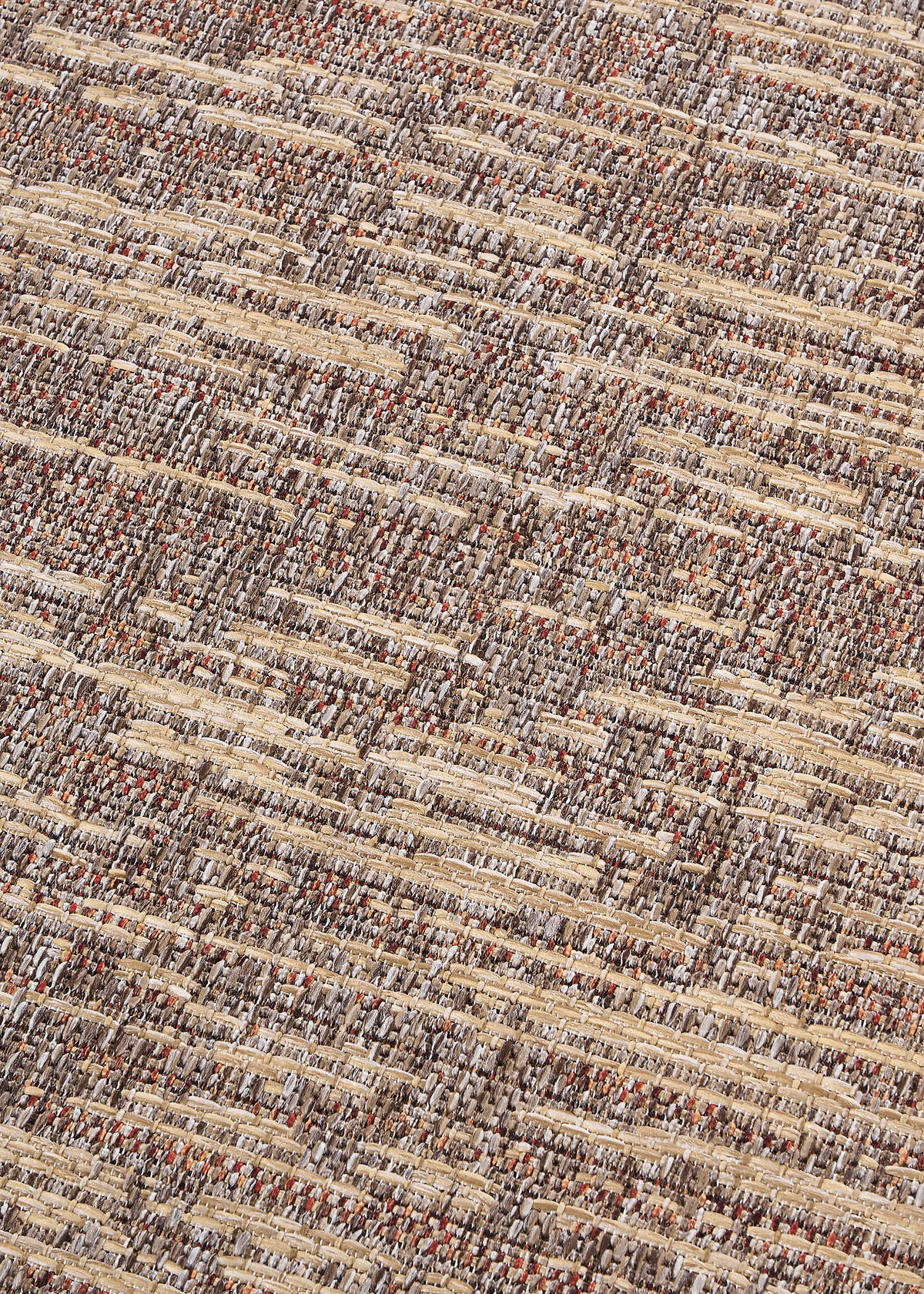 TEPPICH YUCANA Beige Outdoor Flachgewebe 140/200 cm - Beige, Textil (140/200cm) - Tapiso