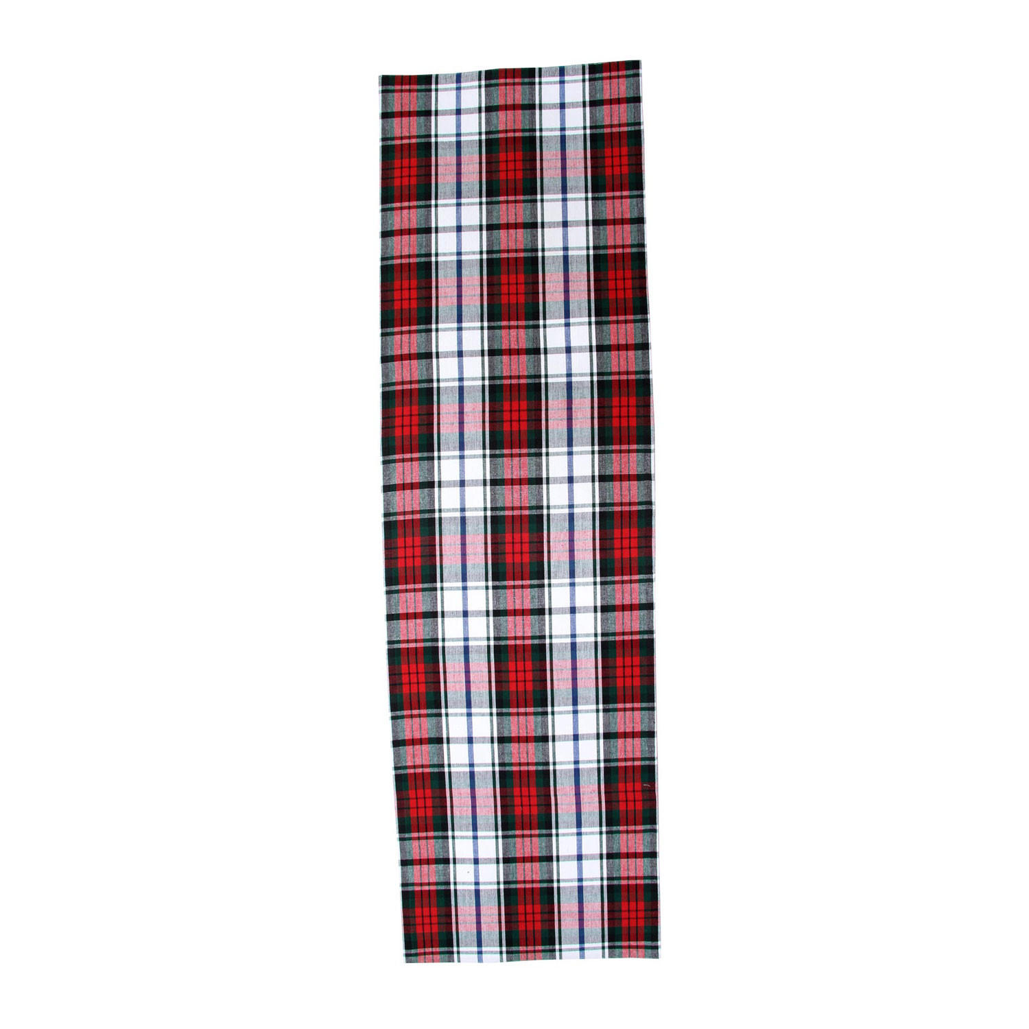 TISCHLÄUFER Macduff rot kariert 44/178 cm, 100% Baumwolle - Rot, Textil (44/178cm) - Homescapes