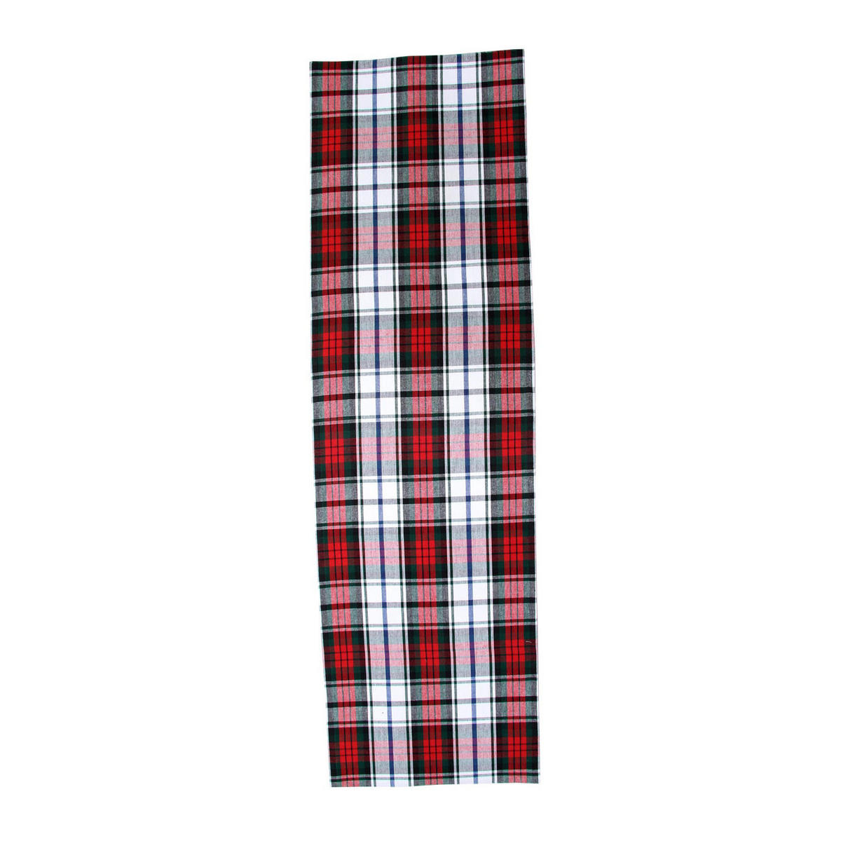 TISCHLÄUFER Macduff rot kariert 44/178 cm, 100% Baumwolle - Rot, Textil (44/178cm) - Homescapes