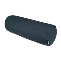 NACKENROLLENBEZUG reines Leinen tiefsee-blau 40/15 cm - Dunkelblau, Naturmaterialien (15/40cm) - beties Heimtextil