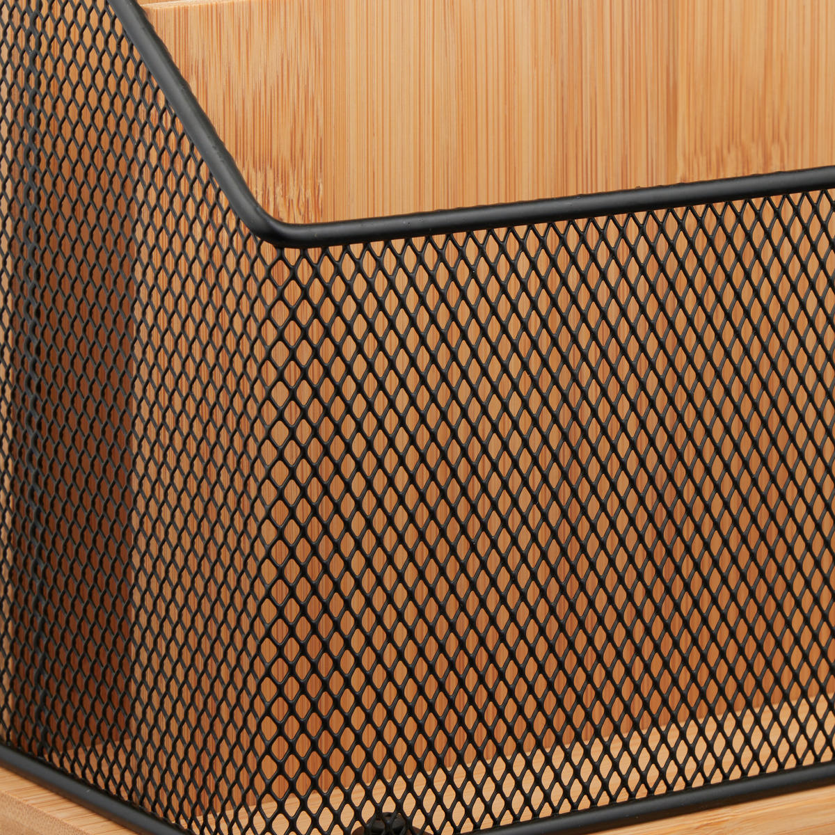 DRŽIAK na papiere - viacfarebná, kov/drevo (29/20/14cm) - Relaxdays