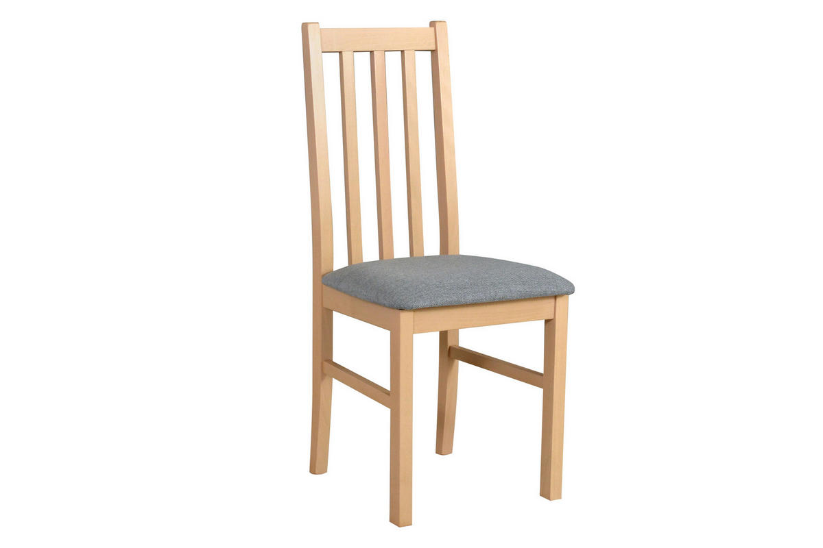 STUHL 2er Set BOS 10, sonoma - Fango/Sonoma Eiche, Holz (43/94/40cm) - Leaf Design