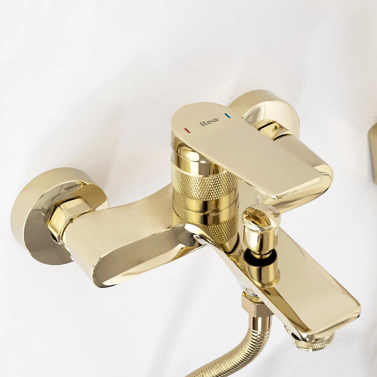 WANNENARMATUR Rea Viral Gold - Goldfarben, Metall (17.5/11.5/19.5cm) - REA