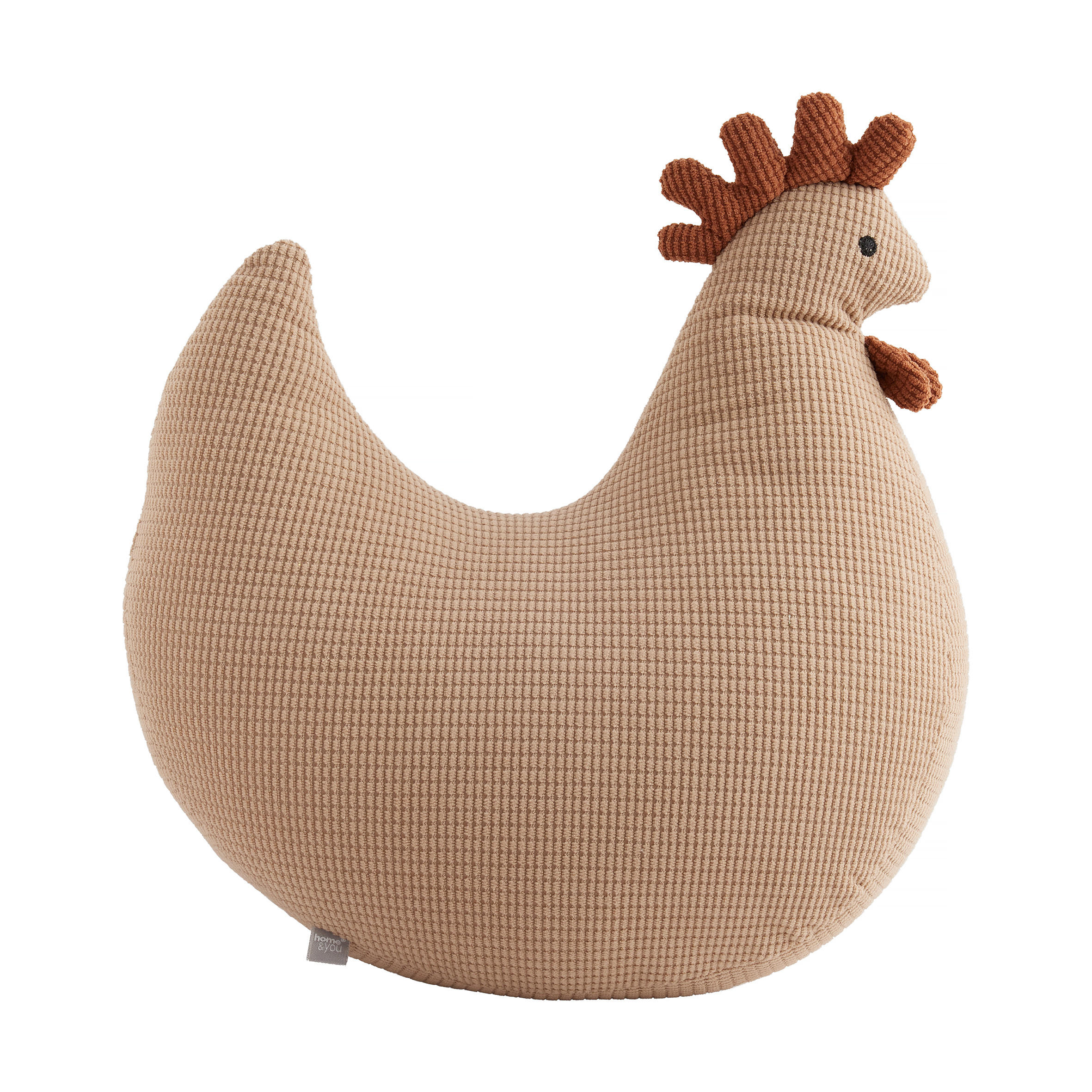 DEKOKISSEN Koko - Beige, Textil (36/30/1cm) - home&you