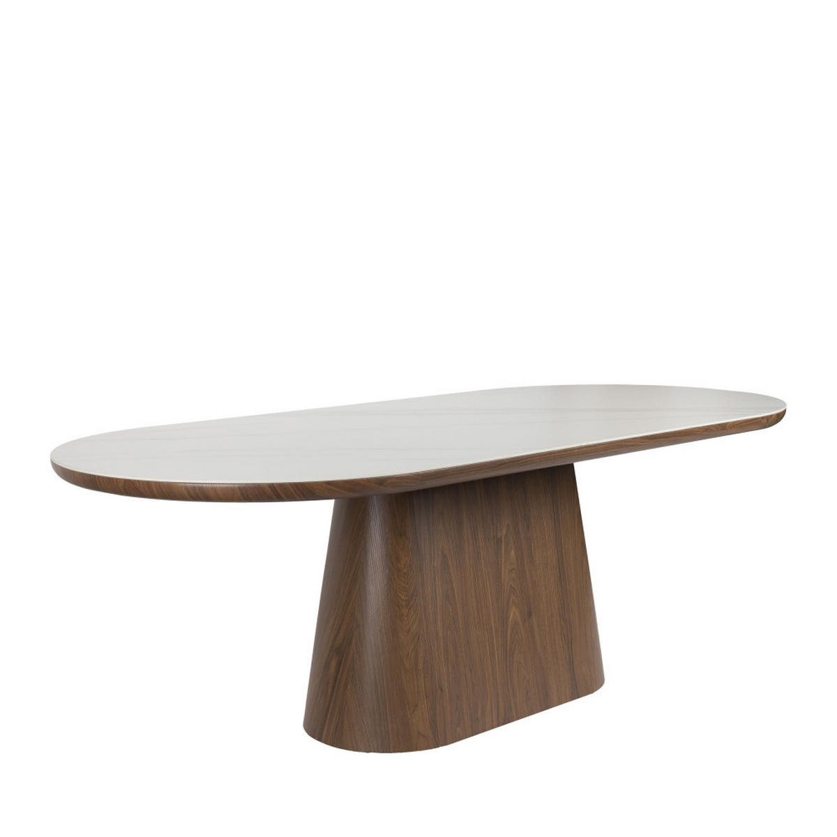 ESSTISCH - Dunkles Holz - Nussbaumfarben, Holz (200/90/77cm) - Drawer