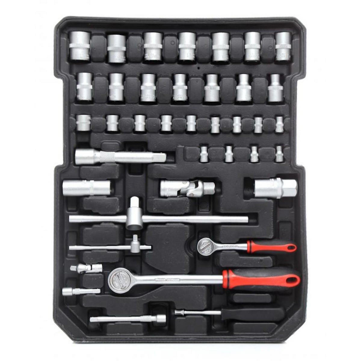 WERKZEUGSET 188-Teilig Zange, Hammer, Umschaltknarre,Schlüssel im Alukoffer - Multicolor, Metall (21/37/50cm) - TRIZERATOP