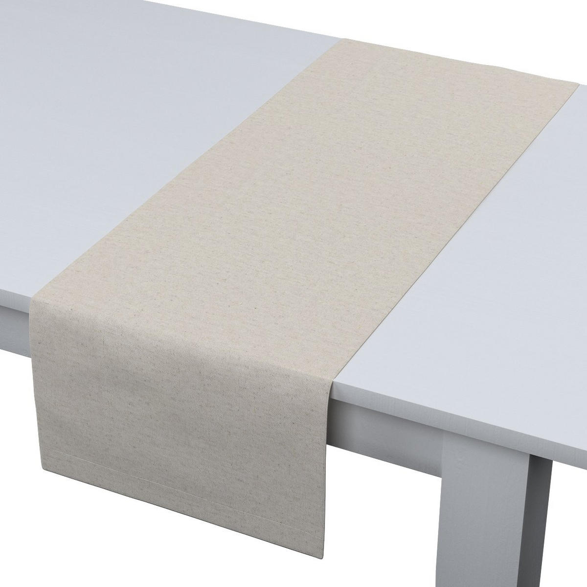 TISCHLÄUFER Loneta, grau und beige, 40x130 cm - Grau, Textil (40/130cm) - Dekoria