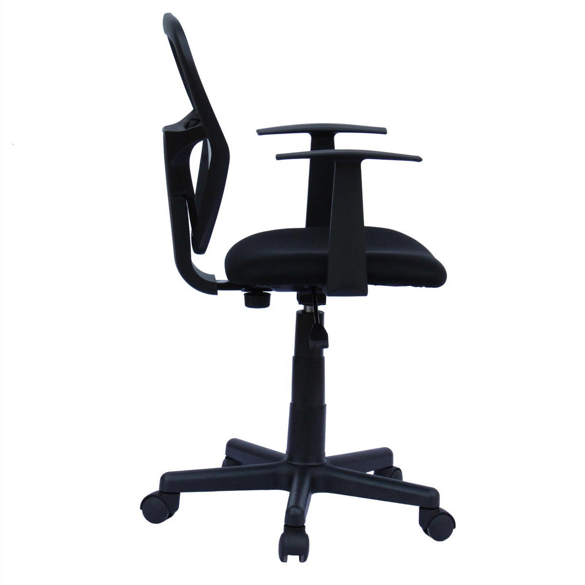 KINDERDREHSTUHL STUDIO - Schwarz/Weiß, Textil (53/92/52cm) - CARO-Möbel