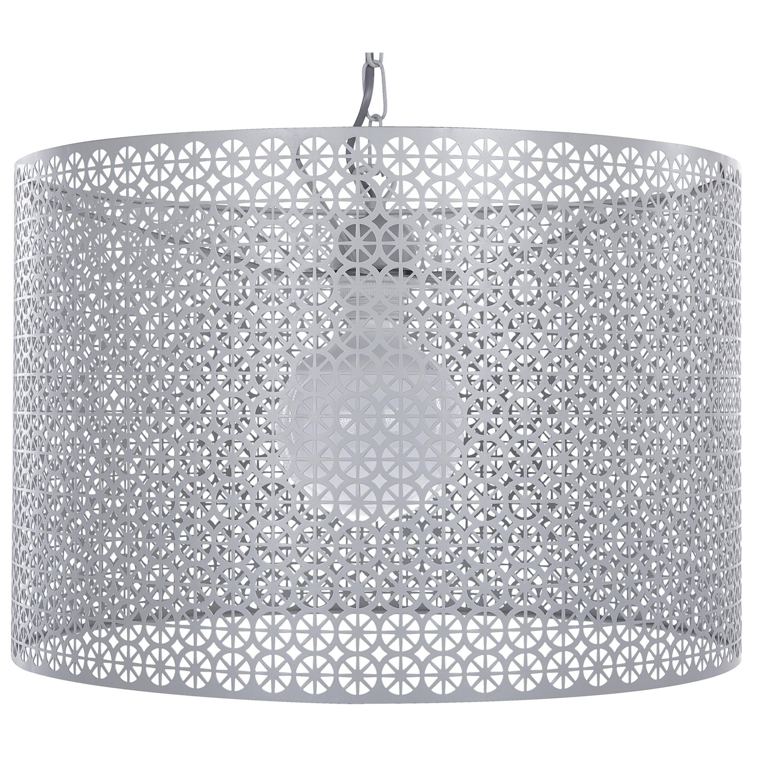 HÄNGELEUCHTE Mezen 44/44/82 cm - Grau, Metall (44/44/82cm) - Beliani