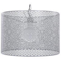 HÄNGELEUCHTE Mezen 44/44/82 cm - Grau, Metall (44/44/82cm) - Beliani