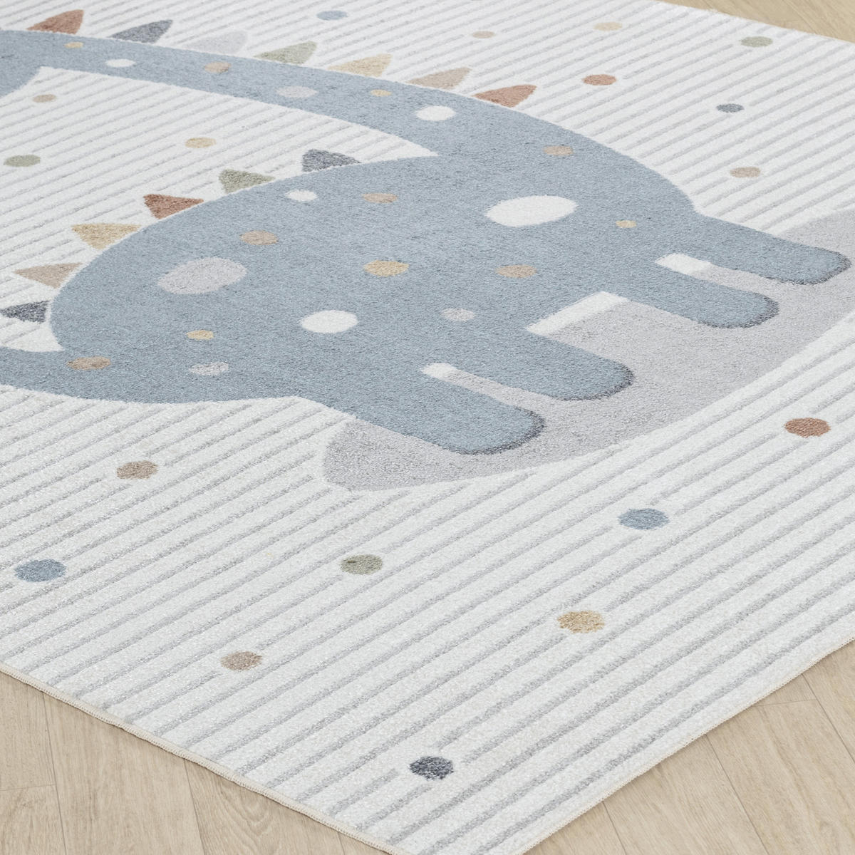 KINDERTEPPICH Maschinenwaschbar 120x170 cm Beige - Beige, Naturmaterialien/Textil (120/170cm) - LIVABLISS