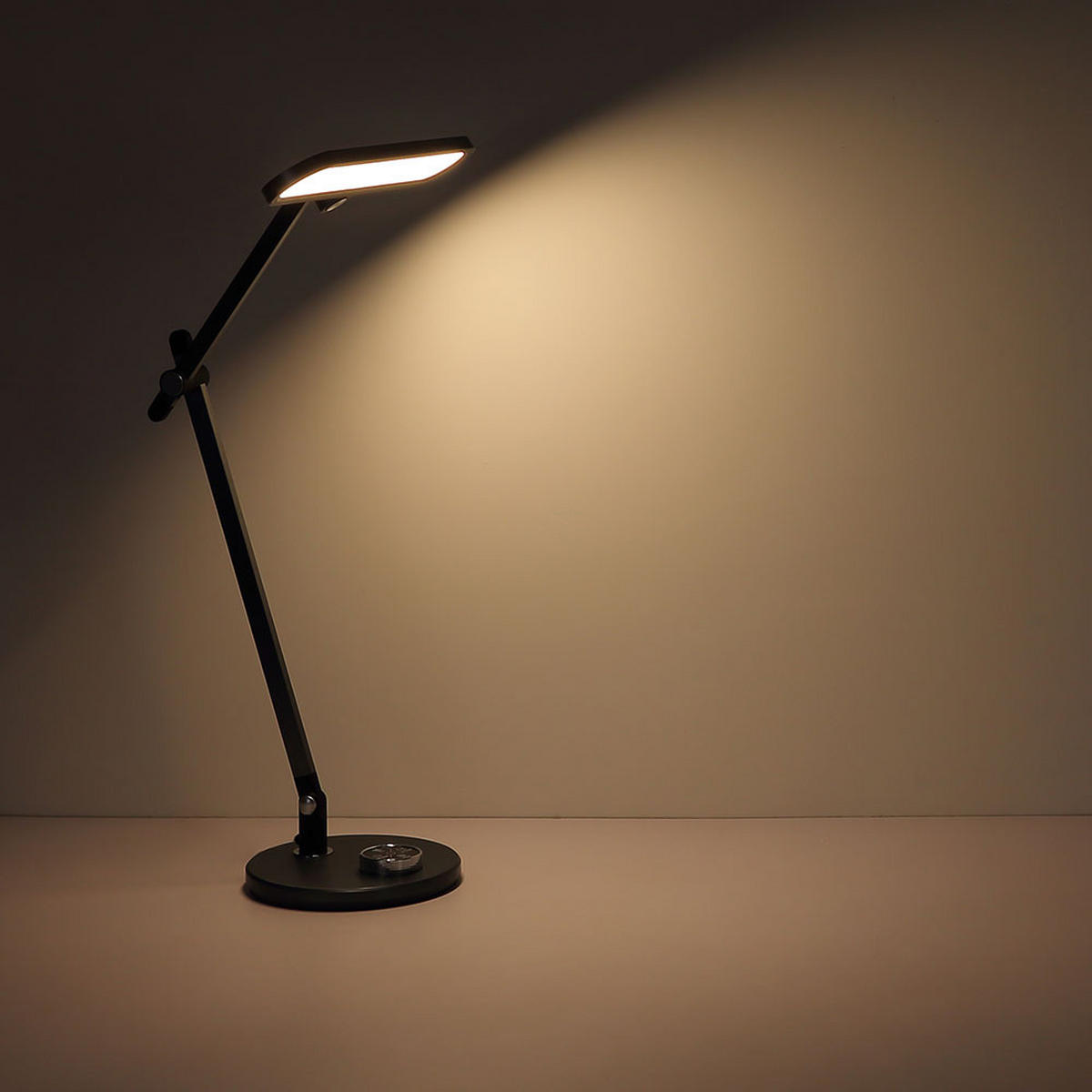 LED TISCHLEUCHTE Berletta Grau - Grau, Metall (57.5/37/53cm) - Globo Lighting