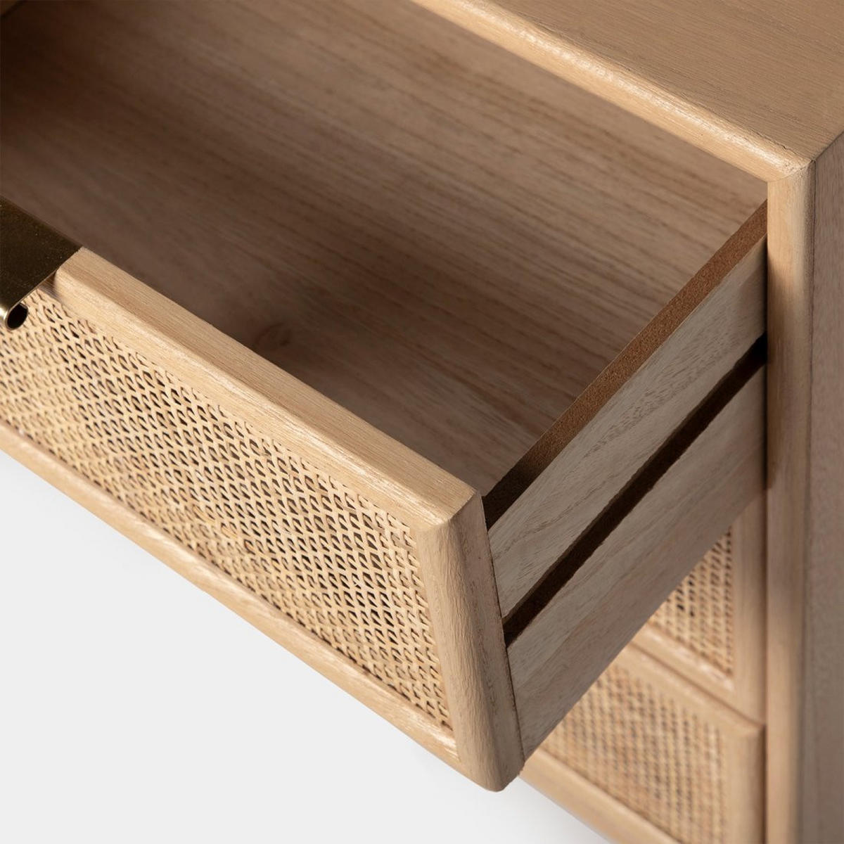 NACHTTISCH 3 SCHUBLADEN Alis Natürlich 42 cm x 71 cm - Naturfarben, Holzwerkstoff (42/71/35cm)