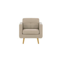 SESSEL Brest-Malmo 8 - Creme, Holz/Textil (80/84/81cm)
