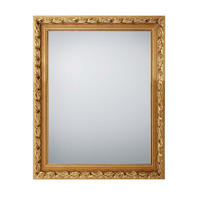 WANDSPIEGEL Tanja Gold - 55 x 70cm - Goldfarben, Holz (55/70/3cm) - Niermann