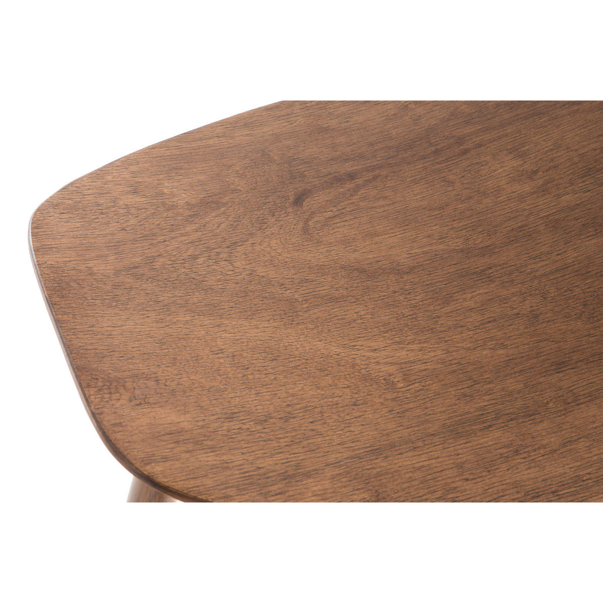 BARHOCKER Nussbaum H72 cm DEMORY - Braun, Holz (35/72/47.5cm) - Miliboo