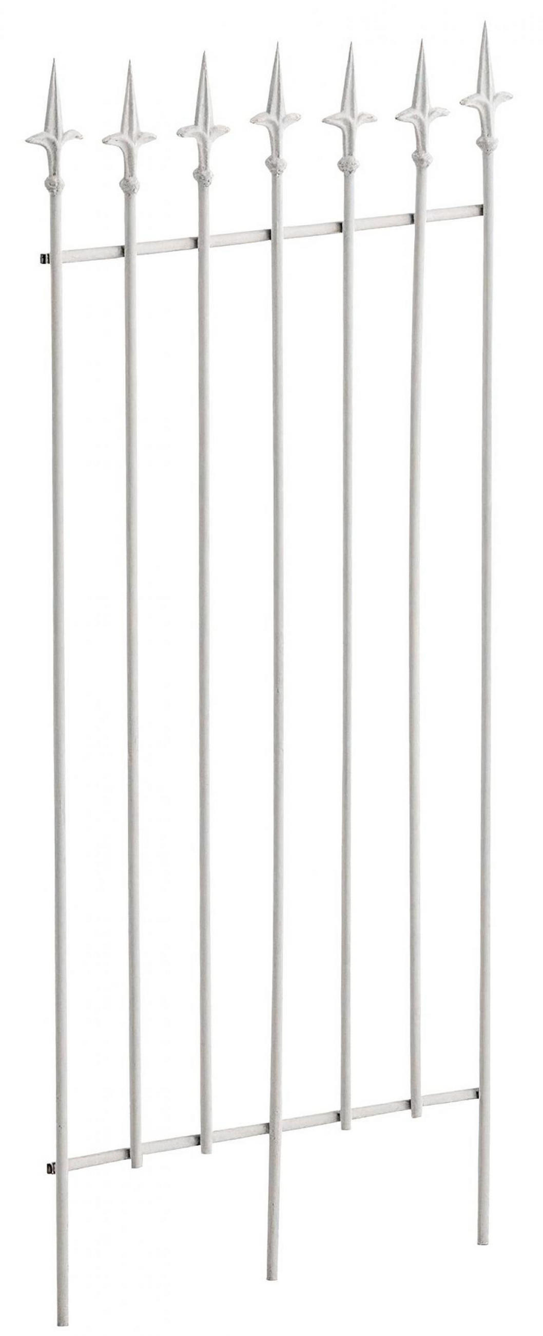 RANKGITTER Metall Weiß - Weiß, Metall (50/100/0.7cm) - CLP