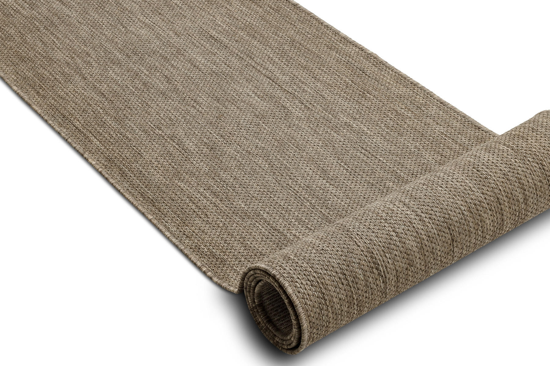 LÄUFER SISAL FLOORLUX 80/100 cm - Grau, Textil (80/100cm) - rugsX