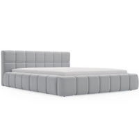 POLSTERBETT Alicante 140x200 Hellgrau - Hellgrau, Textil (140/200cm) - Graingold