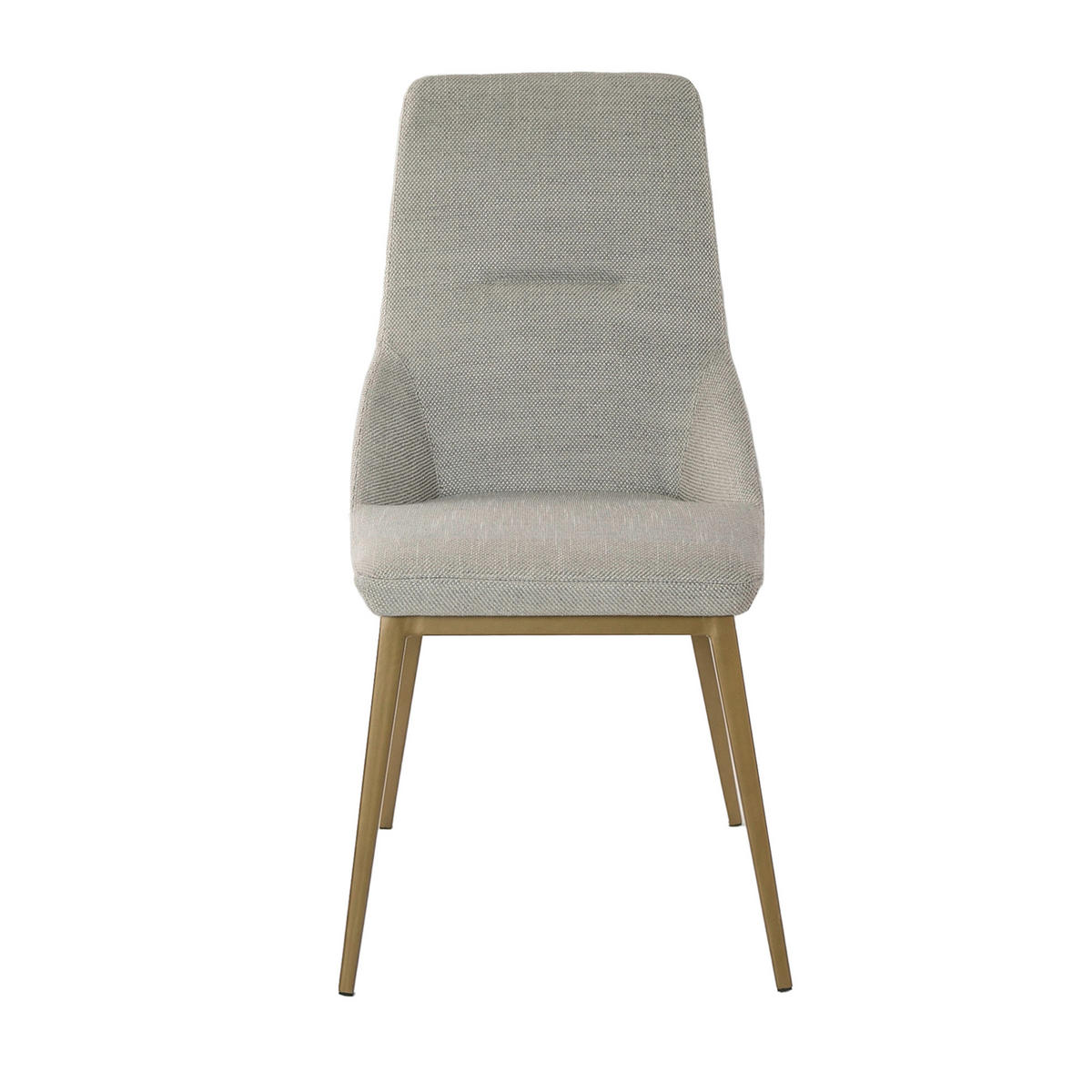 STUHL Hellgrau Gold 48/60/90 cm - Goldfarben/Hellgrau, Textil (48/90/60cm) - ANGEL CERDA