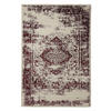 VINTAGE-TEPPICH Suki 160/230 cm - Rot/Creme, Kunststoff (160/230cm) - benuta