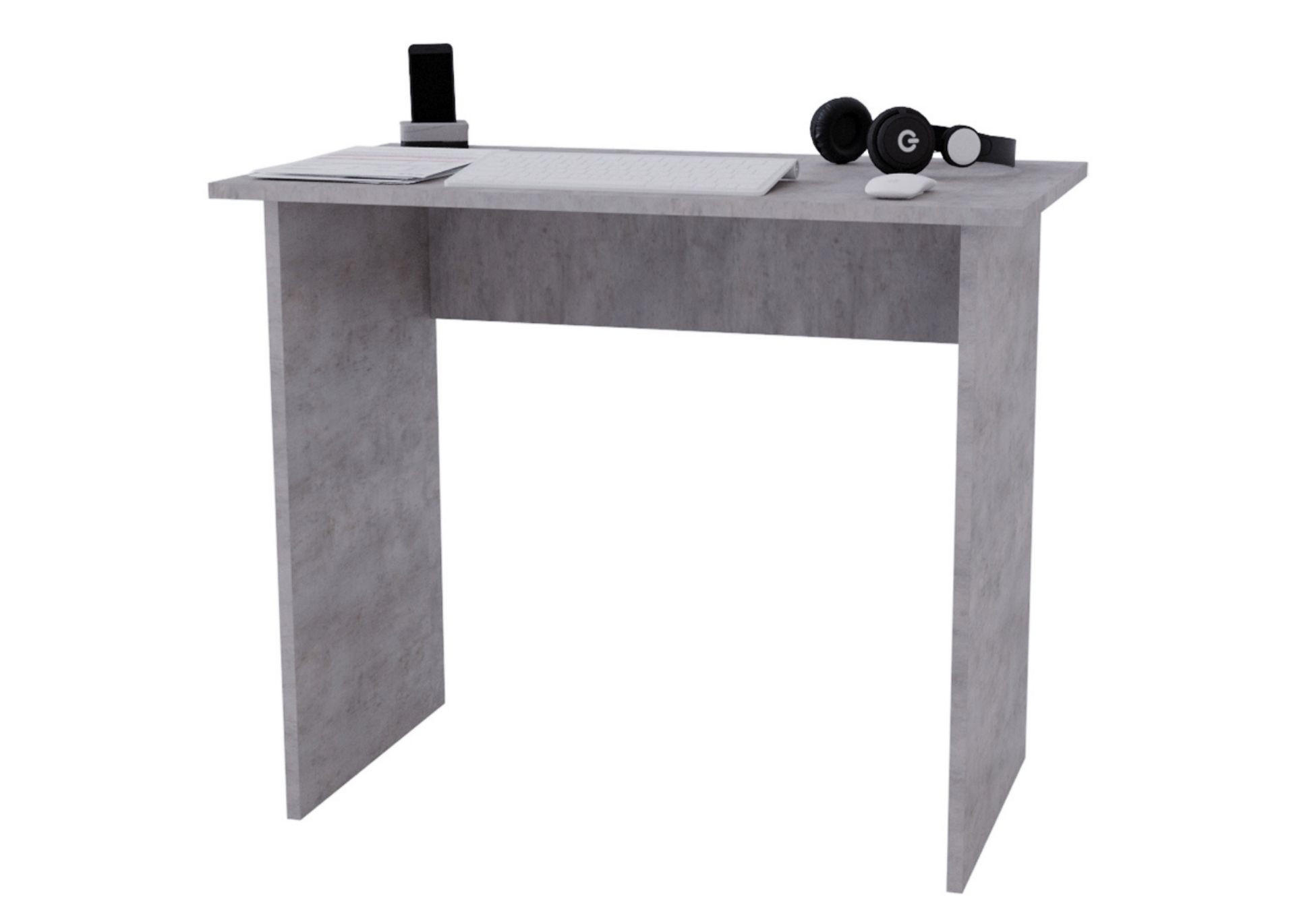 SCHREIBTISCH Grau 90/50/73cm - Grau, Holzwerkstoff (50/90/73cm) - CraftPAK