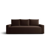 SOFA mit Schlaffunktion SAVIO Poso 06 - Braun, Textil (232/90/90cm) - Bedante
